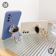 【HOT SALE】Cute 3D Astronaut Phone Case For OPPO A9 2020 A5 2020 A92 A52 A72 A96 A76 A55 A77 A74 A95 