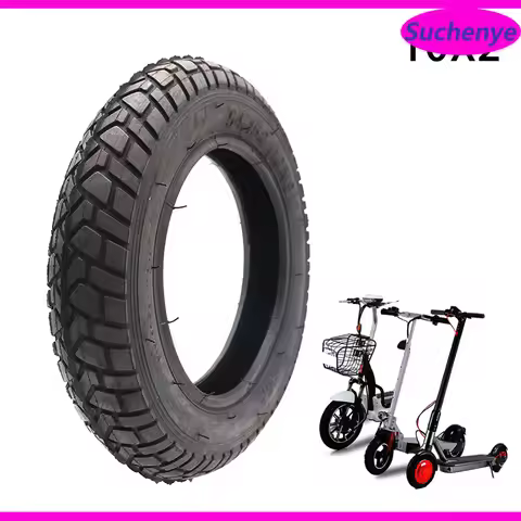 10x2.0 Outer Tyre 10x2 (54-152) Electric Scooter 10 Inch Inflatable Tire for Balance Gas S E-Bike