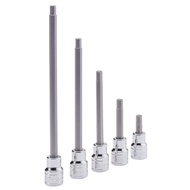 Genius Tools 1/2" dr. Hex Bit Socket 14mm Length 110mm Shock L 14mm