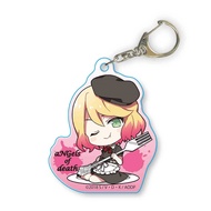 Keychain, Standee Model Anime Angels of Death Character Rachel Gardner Isaac Foster Study and Work D