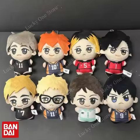 BANDAI Haikyuu!! Chibi Plush Dolls Vol.1 Official Anime Merch Hinata Shoyo Oikawa Toru Reissue Colle