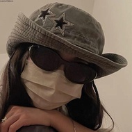 CLEIGHTEENCY Grunge Cowgirl Hat, Soft Lightweight Grunge Cowboy Hat,  Comfortable Cute Breathable Tr