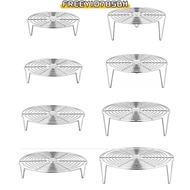 FREEYIO785BH Steamer Shelf, Multifunction 304 Stainless Steel Steamer Rack, Durable Cookware Tray St