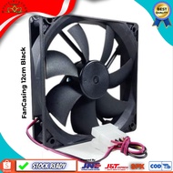 12 CM BLACK CASING FAN || FAN PROC 12CM BLACK