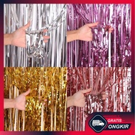 Fringe Curtain Backdrop Foil Fringe Curtain