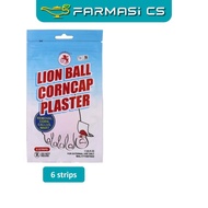 Lion Ball Corncap Plaster 6 strips EXP:01/2027 [ Callus Wart Farmasi CS ]
