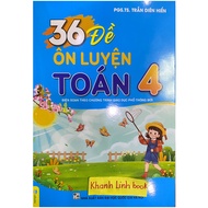 Book - 36 Math Review Questions for Grade 4 - Compiled according to the new GDPT program