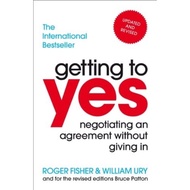 [หนังสือ] Getting to Yes: Negotiating an agreement without giving in - Roger Fisher William Ury ภาษาอังกฤษ English book