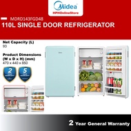 Midea 95L Single Door Fridge / 50L Mini Bar Refrigerator Fridge MDRD142FGD MDRD86FGG