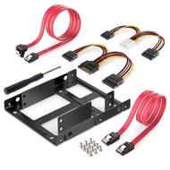 HSEN Enclosure External HDD 2.5 Inch to 3.5 Inch SSD/ 2 Bay - SCM02