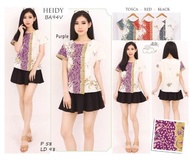 Blouse Batik Cantik / Atasan Batik Wanita / Baju Batik Lengan Pendek