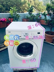 電器 Zanussi 金章 前置式洗衣乾衣機 (6kg/4kg, 1000轉/分鐘) ZKG2105 #二手電器 #傢俱 #傢俬 #電器 #家庭用品 #搬屋 #拆舊 #新款 #二手洗衣機 #二手雪櫃 