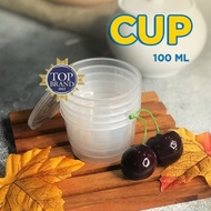 U H9 Thinwall Cup 25Ml 35Ml 100Ml 150Ml Pack Plastik Bulat Cup Puding