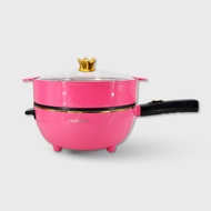 Pro88 - 4L Electric Frying Pan Electric Wok With 29cm Big Steam Tray Non-Stick Multifunction Cooking