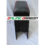 Armrest Console Box With Red Line For Perodua Myvi 2017 2018 2019 2020
