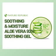 [NATURE REPUBLIC] SOOTHING &amp; MOISTURE ALOE VERA 92% SOOTHING GEL 300ml