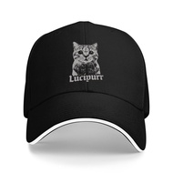 Lucifer Occult Satanic Cat Lucipurr Antichrist Baphomet 666 Fashion Hipster Baseball Cap