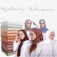 BELLA SQUARE Bella square hijab/ Bella square polycotton