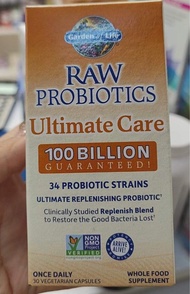 Garden of Life PROBIOTICS Ultimate Care 100 BILLION生命花園 AW益生菌30粒