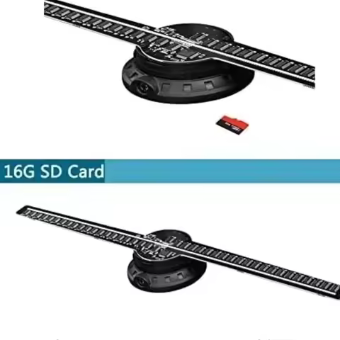 Light 3D Hologram Fan 42CM 3D Holographic Projector Advertising Display Light HD Holographic Project