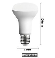 220V bóng đèn LED E27 E14 nấm loại R39 R50 R63 R80 đèn đèn rọi 5W 9W 12W 15W đèn tiết kiệm năng lượn
