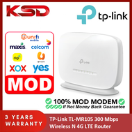 TP-Link TL-MR105 Wireless N300 4G LTE Router Sim Modem Router