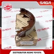 SAGA | Handbrake Pads Set Fortuner VRZ Original TOYOTA 46540-0K010 (2X) /46550-0K010 /46590-0K010