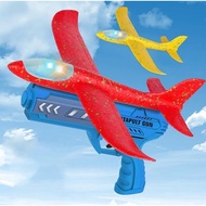 Foam Plane Launching Toy with Light