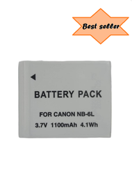 For Canon แบตเตอรี่กล้อง รุ่น NB-6L Replacement Battery for Canon (0011)