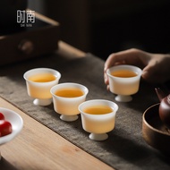Ice Jade Porcelain Goblet Tea Cup Household Ceramic Goblet Personal Dedicated Tea Cup Tea Set GBR7