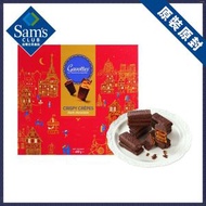 Member's Mark - 山姆会员商店 Gavottes 法国进口 黑巧克力脆片饼干 420g 平行进口