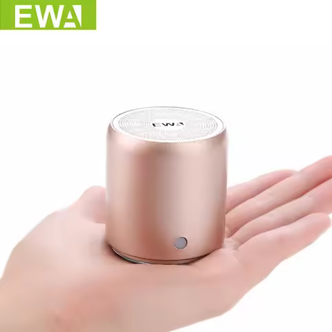 EWA A107 Bluetooth Speaker Portable Wireless Speaker TWS Technology Stainless Steel Bluetooth 4.2 MP