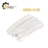 Solder resistor 0805-0.2R 1% 2.0x1.2mm (Bag of 50)