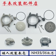 Frogman Diving Watch Case Seiko Modified Watch Case Seiko NH35/36/4R/6R Movement with 28.5MM Surface