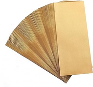Zthdjdl 100 Pack Gold Square Envelopes, Printable Business Envelopes for Corporate Letters, Legal Do