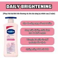 Sữa Dưỡng Thể Vaseline Healthy White UV Lightening Body Lotion Bản Mỹ Hồng Vòi Xanh Giúp Dưỡng Trắng