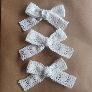 / LACE RIBBON BROSS Ribbon brooch