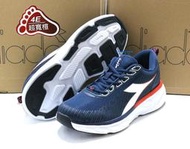 特價出清~DIADORA 男 4E寬楦 輕量緩震運動休閒慢跑鞋 健走鞋 71327 藍白