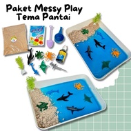 Messy Play Beach Theme Sensory Play/ Sensory Play Package/ Sensory Play Package/ Play Set Package/