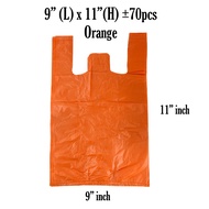 [9" x 11"] [12" x 16"] Singlet Bag / Handle Beg / Bag Plastic / T-Shirt Bag / Beg Tangkai
