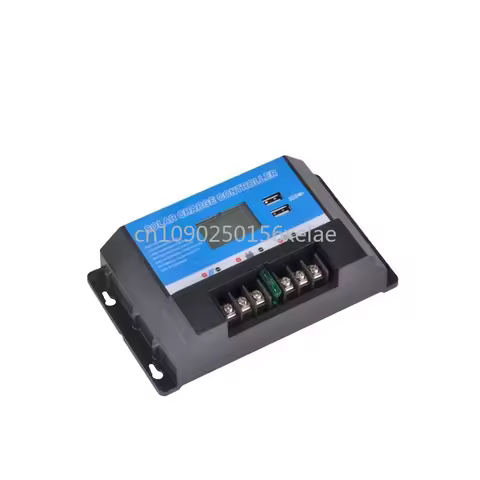 JYINS 12V/24V/48v 20A/30A/50A/60A LCD PWM Solar Charge Controller