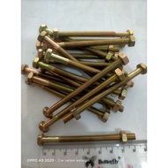 10 M6x80mm key nut bolt