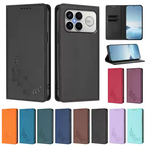 For Coque F8 Ultra Magnetic Wallet Flip Leather Case For Xiaomi Poco F8 Pro F8 Ultra F7 F6 F5 Pro F3