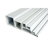 6 Feet PVC Wiring Casing / Electrical Casing / PVC Trunking (1X2 , 2x2 , 2x3 , 2x4 , 3x4)