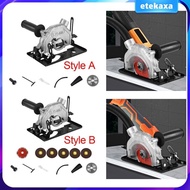 [Etekaxa] Angle Grinder Bracket Stand Angle Grinder Holder Metal Cutting Machine Thickened Cover Angle Grinder Support