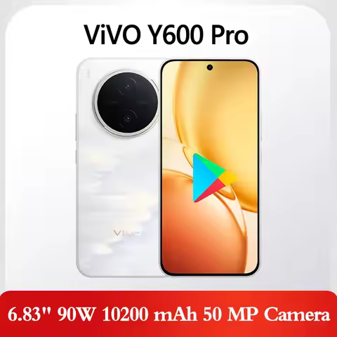 vivo Y600 Pro Mediatek Dimensity 7300e 5G Smart Phone Google 10200 mAh 90W