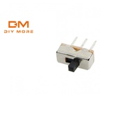 DIYMORE SS12D00G3 Toggle Switch 2 Position SPDT 1P2T 3 Pin PCB Panel Mini Vertical Slide Switch for 
