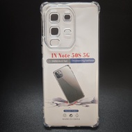 Transparent Phone Case for Infinix Note 50s Soft TPU Silicone for Infinix Note 50S 5G Clear Case Inf