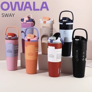 Owala Freesip Sway Water Bottle 30oz (890ml) Tumbler Stainless Vacuum cup