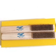 Eagle brass brush 8 rows wire cleaner